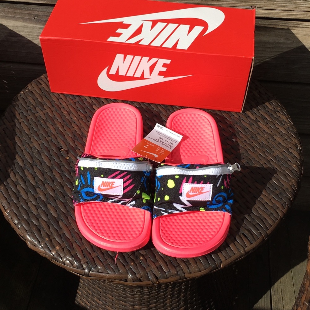 Nike Benassi Fanny Pack Slides